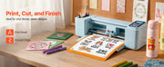 Bild in Galerie-Viewer laden, Amocart Vinyl Cutting Machine 12 in Button Screen Controlled Vinyl Cutter 5000+ Built-in Design Resources Creating Crafts Cards
