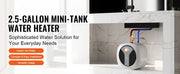 Charger l'image dans la visionneuse de galerie, Amocart Electric Mini-Tank Water Heater 1440W Hot Water Boiler Storage for Kichen Bathroom Restaurant Shelf Wall Floor Mounted
