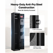 Charger l'image dans la visionneuse de galerie, Amocart Gun Safe Cold-Rolled Steel Fireproof Cabinet with Keypad &amp; Key with Magazine and Lighting Adjustable Racks for Rifles
