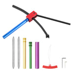 SucceBuy Dirt Bike Tire Changing Tool Kit Fits for Motocross Enduro 16 inch-21 inch Wheels with 2 Irons and Protective Sleeves
