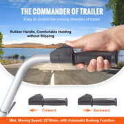 Bild in Galerie-Viewer laden, Amocart 5000lbs Electric Trailer Dolly 12V Trailer Jockey Wheel with 22 ft/min Speed &amp; Adjustable Height for Moving Caravan
