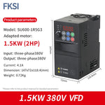 1.5/2.2/3.7/5.5/7.5KW VFD frequency converter 380V  Inverter Variable Frequency Drive for 3phase motor speed control
