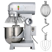 Charger l'image dans la visionneuse de galerie, Amocart Electric Dough Machine 10/15/20/30L Stainless Steel Commercial Cream Egg Whisk Mixer Processor Food Stand Blender
