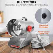 Bild in Galerie-Viewer laden, Amocart 150-2500g Electric Grain Mill Grinder Commercial Swing Spice Grinders for Dry Herbs Grains Spices Cereals Coffee Corn
