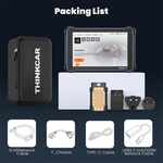THINKCAR THINKSCAN 689BT CANFD DOIP OBD2 Diagnostic Tool 34 Reset Car Scanner Full System ECU Coding Bi-Directional Control Scan