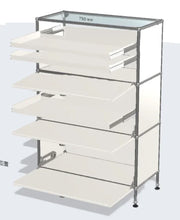 Charger l'image dans la visionneuse de galerie, Tv Stand Storage Cabinets Corner Cabinet Metal Storage Display Cabinet Living Room Cabinets Furniture
