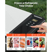 Bild in Galerie-Viewer laden, Amocart 20L 22L Car Refrigerator Compressor Electric Cooler -4°F to 68°F Car Fridge with APP Control Cars Freezer for RVs Camp
