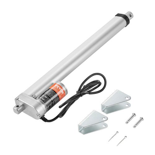 Amocart 12V Linear Actuator 150MM 300MM 500MM 1000N Electric Linear Motor Controller Homeuse with Mounting Bracket IP54 Protect