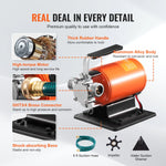 SucceBuy Water Transfer Pump 12V DC 360GPH 1/10HP Portable Electric Utility Pump with 6ft Suction Hose Kit Impeller Garden Use
