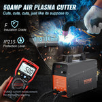 SucceBuy Plasma Cutter 50Amp Non-Touch Pilot Arc Air Cutting Machine 110V/220V Dual Voltage IGBT for Cut Copper Stainless Steel