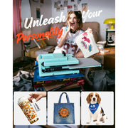 Bild in Galerie-Viewer laden, Amocart 15x15in 5in1 8in1 Hybrid Heat Press Multifunction Heat Up Fast All-New Patented Design Sublimation Press Machine
