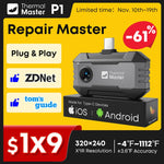 P1 Thermal Camera 1112℉ for ios and android phone 320*240 X³IR Resolution House Inspection Thermal Imager