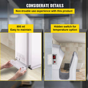 Bild in Galerie-Viewer laden, Amocart Hand Dryer Machinery Automatic High-speed Jet Double-sided Secure Robust Material Blade for Washroom Multicolor
