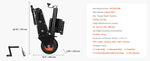 Amocart 500lbs Tongue Boat Trailer Dolly 13-23.2in Height Adjustable Manual or Electric Wrench Drive RVs Mover for Cargo Moving
