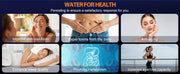 Load image into Gallery viewer, Portable Hydrogen Water Generator Bottle Rechargeable Electric Alkaline Water Ionizer Cup Hydrogen-Rich Health Care Drinkware
