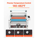 SucceBuy Hot Dog Roller Stainless Steel Sausage Grill Cooker Hot Dog Machine with Bun Warmer Cover 3 Temp Control for Commercial