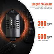 Bild in Galerie-Viewer laden, Amocart 8KW Diesel Heater 12V/24V Diesel Air Heater Bluetooth APP Remote Control and Display Screen, CO Alarm for Vehicles RVs
