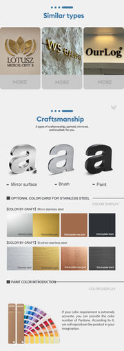 Load image into Gallery viewer, Custom Outdoor Metal Letter Signs for Business Interior Metal Business Signs Outdoor Metal Shop Signs
