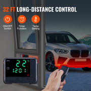 Bild in Galerie-Viewer laden, Amocart 2KW Diesel Air Heater 12V Diesel Heater with LCD Display Diesel Parking Heater Rapid Heating for RV Trailer Camper Boat
