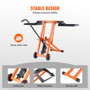 Bild in Galerie-Viewer laden, Amocart Lawn Mower Lift with Hydraulic/Threaded jack, 500/880 Lbs Adjustable Movable Lawn Lifter for Lawn Mower Garden Tractor
