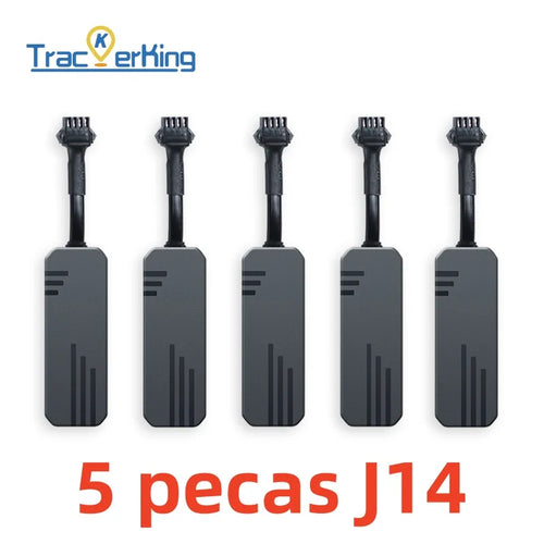 5pieces Trackerking J14 GPS tracker  Device 2G Realtime Tracking Locator Device GT06 Protocol With Free Platform App Acc Alarm