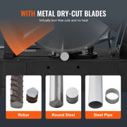 Load image into Gallery viewer, 2800W Chop Saw 14"/355mm Blade Diameter Cut Off Saw 1200RPM Steel Cutting Machine 0-45° Adjustable Dry Cut Chop Saw
