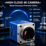 1080P 4K Digital Microscope Full HD Industrial Microscope C-Mount DigitalCamera PCB Welding Mobile Phone Repair Stand Microscope