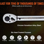 Amocart 1/2" 1/4" 3/8" Mechanical Torque Wrench Set Precision Pointer Hand Tools Torque Wrench Mechanical Car Repair Tool