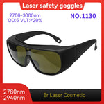 CE EN207 OD6+ 190-540nm Laser Eye Protection Anti-Scratch PC Laser Eyewear for Engraving Marking Industrial Laser Safety Goggle