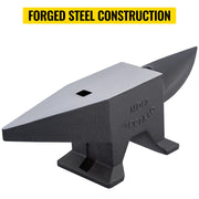 Bild in Galerie-Viewer laden, Amocart 10-60Kg Steel Single Round Horn Anvil Steel Block Blacksmith Bench Tool Jewelry Making Manual Equipment for Metalsmiths
