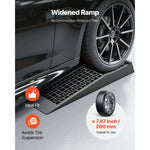 SucceBuy Car Ramps Portable Low Profile Car Service Ramps for Garage Maintenance& Oil Changes Heavy Duty for Low Chassis Vehicle