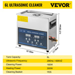 SucceBuy 30L Ultrasonic Cleaner With Double-Frequence Digital Portable Washing Machine Ultrasound Home Appliance