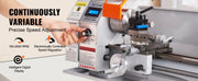 Load image into Gallery viewer, Amocart Brushless Mini Metal Lathe  7''x16'' / 180mm*400mm 800W Digital Display Continuously Variable Metalworking Turning
