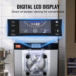 Amocart 4.5L Commercial Ice Cream Machine 1713W Single Flavor Countertop Hard Serve IceCream Maker for Restaurant Snack Bar
