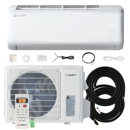 Mini Split Air Conditioner Heat Pump, 18000 BTU 21 SEER2 208V-230V, Energy Star, Remote Control for Rooms up to 1250, Custom