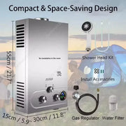 Load image into Gallery viewer, for Factory Direct Sales Gas Water Heater Natural Gas Instant Hot Copper Water Tank
