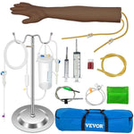 Amocart Intravenous Practice Arm Kit PVC High Simulation Nurse Blood Drawing Practice Injection Model Arms Medical Kit School