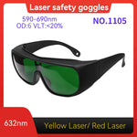Laser Protective glasses 10600nm OD6 UV400 532nm 808nm 1064nm Laser Safety Glasses IPL glases Laser Protection Laser glasses