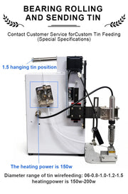 Load image into Gallery viewer, Multifunctional Soldiering Machine Semi-Automatic Soldering Station Precision USB Spot Welding DC Plug Soldering LED Light Power
