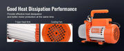 Charger l'image dans la visionneuse de galerie, Amocart 3.5CFM 4CFM Single Stage Rotary Vane HVAC Air AC Vacuum Pump &amp; A/C Refrigerant Kit Manifold Gauge Set Air Conditioning
