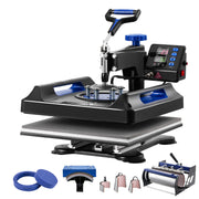 Load image into Gallery viewer, Amocart Heat Press Machine Heat Transfer Machine with 30 oz Tumbler Press 360° Swing Away Digital T-Shirt Pressing Coating
