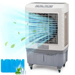 Portable Swamp Cooler w/Wheels, 4118 CFM Evaporative Air Cooler w/ 13.2 Gallon Water Tank, 3-in-1 Cooling Fan with, Customized