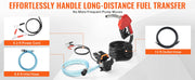 Charger l'image dans la visionneuse de galerie, Amocart Fuel Transfer Pump 12V DC 5GPM / 8GPM / 12GPM Portable Type Electric Diesel Transfer Pump for Diesel Methanol Blends
