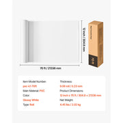 Load image into Gallery viewer, SucceBuy Heat Transfer Vinyl Glossy HTV Iron on Vinyl Roll Easy to Cut and Weed Strong Adhesion Compatible with Cutting Machines
