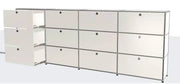 Charger l'image dans la visionneuse de galerie, Tv Stand Storage Cabinets Corner Cabinet Metal Storage Display Cabinet Living Room Cabinets Furniture
