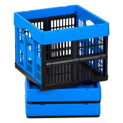 Bild in Galerie-Viewer laden, Amocart 25L 3PCS Plastic Stackable Storage Bins Collapsible Folding Storage Containers Space-Saving Baskets for Home Organizing
