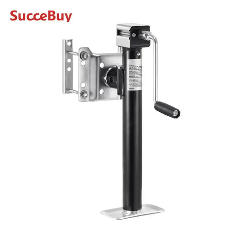 Amocart 5000Lbs Trailer Jack Dynamic Swivel Bolt-on 11.5 to 25.7in Lift Trailer Jack Stand with Handle RV Horse Yacht Trailer