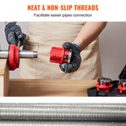 Bild in Galerie-Viewer laden, Amocart Pipe Threader Kit 1/2" NPT 3/4" NPT 1" NPT Manual Ratcheting Pipe Threader Portable Pipe Threading Tool Set 3PCS
