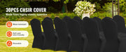 Load image into Gallery viewer, Amocart 30/50PCS Spandex Chair Cover for Wedding Party Universal Fitted Chair Cover Removable Washable Protective Slipcovers
