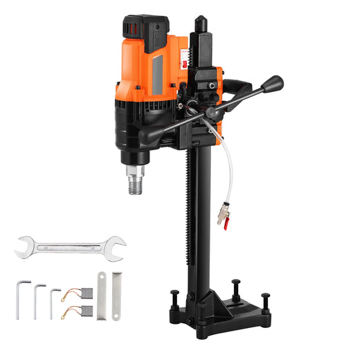 Amocart 3000W/3200W Core Drill Machine Drilling Diameter Diamond Stand Core Drill Rig Rugged Concrete Core Drill Wet Dry Use